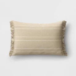 Textured Linen Striped Throw Pillow Neutral - Threshold™ 10 Textured Linen Striped Throw Pillow Neutral - Threshold™ -Threshold Décor Deals Store GUEST 06f921ce 8469 4689 90ae 595c1954d5db