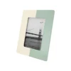 Stoneware Single Image Frame With Hand Painted Finish Cream - Threshold™