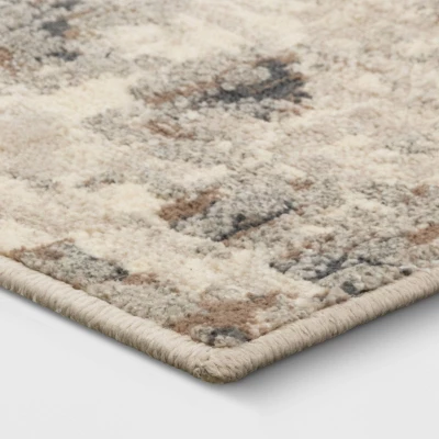 9'x12' Cashmere Geo Rug Gray - Threshold™ 2 9'x12' Cashmere Geo Rug Gray - Threshold™ - Image 2