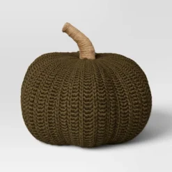 Knit Pumpkin With Jute Stem Novelty Throw Pillow - Threshold™ 9 Knit Pumpkin With Jute Stem Novelty Throw Pillow - Threshold™ -Threshold Décor Deals Store GUEST 111abee2 9303 4dae be80 996fe798945f
