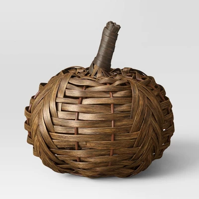 Herringbone Woven Pumpkin - Threshold™ 3 Herringbone Woven Pumpkin - Threshold™ - Image 3