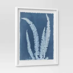 (Set Of 2) 16" X 20" Float Mount Plant Print Framed Wall Poster Set White - Threshold™ -Threshold Décor Deals Store GUEST 176847b5 0374 4d7a b7cc 015448af0c1c