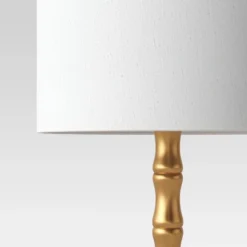 Large Bamboo Table Lamp (Includes LED Light Bulb) Brass - Threshold™ -Threshold Décor Deals Store GUEST 18044299 d5f2 42ac 836d b9503588291a