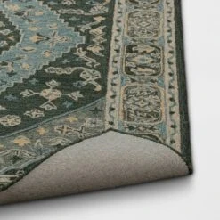 5'x7' Hand Tufted Wool Area Rug Green - Threshold™ 5 5'x7' Hand Tufted Wool Area Rug Green - Threshold™ -Threshold Décor Deals Store GUEST 1815ca7c 6fe4 4614 abf2 6c4aab20d1ad