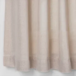 2pk 42"x36" Light Filtering Bonaire Curtain Tiers Beige - Threshold™ 5 2pk 42"x36" Light Filtering Bonaire Curtain Tiers Beige - Threshold™ -Threshold Décor Deals Store GUEST 1ceb97a3 eae5 4878 bb8e 89af20ef715b