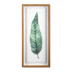 (Set Of 3) 28"x12" Framed Leaves Decorative Wall Art White - Threshold™ 10 (Set Of 3) 28"x12" Framed Leaves Decorative Wall Art White - Threshold™ -Threshold Décor Deals Store GUEST 214fdd58 752e 4cd5 99b6 07b5a2d55b3e
