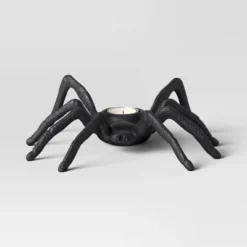 Halloween Spider Candle Holder Black - Threshold™ -Threshold Décor Deals Store GUEST 220b818b 41ab 4746 b9b7 342d3ecd2053