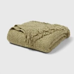Fringed Boucle Bed Throw - Threshold™ 8 Fringed Boucle Bed Throw - Threshold™ -Threshold Décor Deals Store GUEST 252fe090 2911 4044 b882 a78830b4a40b