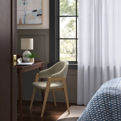 Universal Blackout Window Curtain Liner White - Threshold™ 1 Universal Blackout Window Curtain Liner White - Threshold™