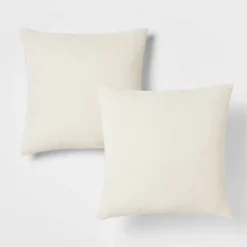 2pk Chenille Square Throw Pillows - Threshold™ -Threshold Décor Deals Store GUEST 2b1db3f9 3b3e 4d1d 83e1 eb7ab7c8a7f6