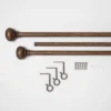 Wood Knob Curtain Rod - Threshold™