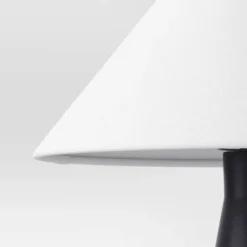 Ceramic Table Lamp With Tapered Shade Black (Includes LED Light Bulb) - Threshold™ 5 Ceramic Table Lamp With Tapered Shade Black (Includes LED Light Bulb) - Threshold™ -Threshold Décor Deals Store GUEST 2f5353b0 5f4d 45e5 8276 0f240a50e418