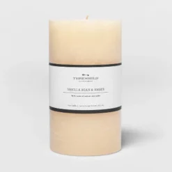 Pillar Vanilla Bean And Amber Candle - Threshold™ 9 Pillar Vanilla Bean And Amber Candle - Threshold™ -Threshold Décor Deals Store GUEST 311acfd4 ed2f 4111 b923 395ad3b6df96