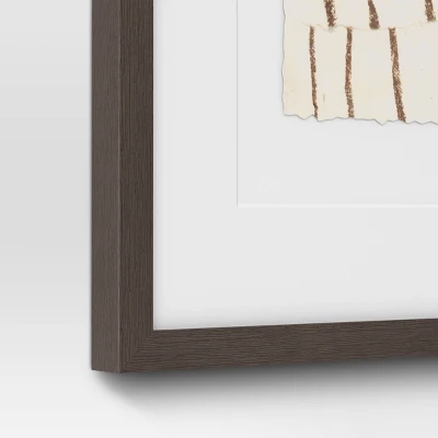 16" X 20" 2pk Random Stripes Framed Under Glass - Threshold™ 6 16" X 20" 2pk Random Stripes Framed Under Glass - Threshold™ - Image 6