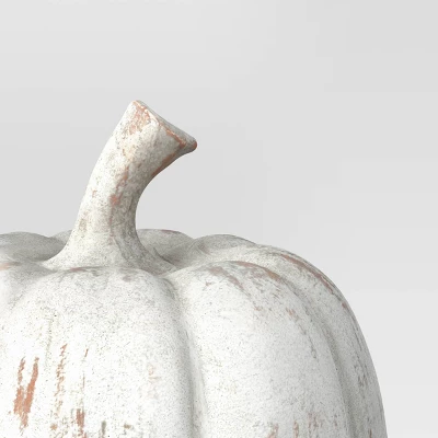 Extra Large Tall Ceramic Pumpkin - Threshold™ 2 Extra Large Tall Ceramic Pumpkin - Threshold™ - Image 2