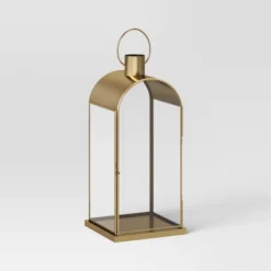 Metal Lantern Gold - Threshold™ -Threshold Décor Deals Store GUEST 385b49cb baa9 4022 8af0 f09dff4f5610