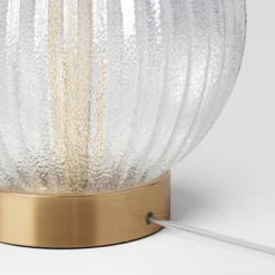 Small Ribbed Glass Lamp Base Clear - Threshold™ 7 Small Ribbed Glass Lamp Base Clear - Threshold™ -Threshold Décor Deals Store GUEST 3afd392d 594c 4005 9b08 cc2e50aa3c8c