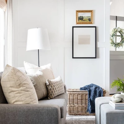 Millcreek Distressed Vintage Persian Rug Charcoal - Threshold™ Designed With Studio Mcgee 5 Millcreek Distressed Vintage Persian Rug Charcoal - Threshold™ Designed With Studio Mcgee - Image 5