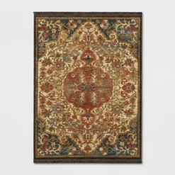 Floral Woven Medallion Persian Rug - Threshold 11 Floral Woven Medallion Persian Rug - Threshold -Threshold Décor Deals Store GUEST 3eb86cbc 044a 4e0d ad92 c20f1928d94e