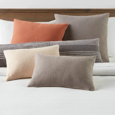 Lumbar Modern Stripe Decorative Throw Pillow Gray - Threshold™ 1 Lumbar Modern Stripe Decorative Throw Pillow Gray - Threshold™