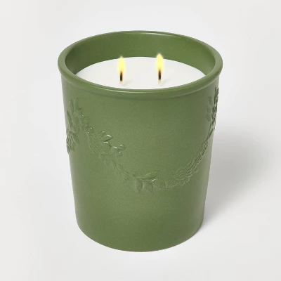 25oz Ceramic Candle Green - Threshold™ Designed With Studio McGee 2 25oz Ceramic Candle Green - Threshold™ Designed With Studio McGee - Image 2