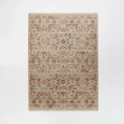 Rockland Hand Knotted Distressed Persian Style Rug Ivory - Threshold™ Designed With Studio McGee -Threshold Décor Deals Store GUEST 461c3425 35f3 4272 bdec cfd5c825b076