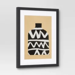 (Set Of 2) 16" X 20" Vase Set I And II Framed Decorative Wall Art Set With Mat - Threshold™ -Threshold Décor Deals Store GUEST 462d6ff0 2adc 482f 9e97 247bb11f077f