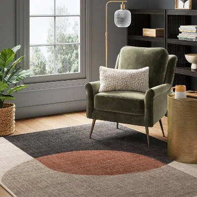 Abstract Geometric Area Rug - Threshold™ 1 Abstract Geometric Area Rug - Threshold™