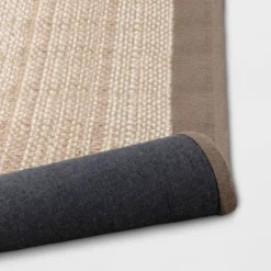 Solid Woven Border Rug - Threshold™ -Threshold Décor Deals Store GUEST 510f3c14 dc8f 4812 ad29 8ed9e0962811