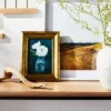 11" X 14" Floral Arrangement Framed Wall Canvas Gold/Navy - Threshold™ Designed With Studio McGee