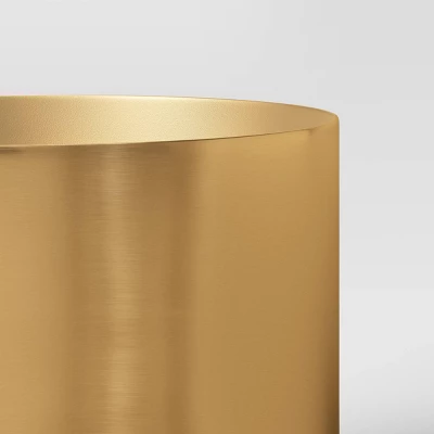 Small Brass Planter - Threshold™ 2 Small Brass Planter - Threshold™ - Image 2