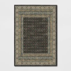 Distressed Geometric Tufted Area Rug Green - Threshold™ -Threshold Décor Deals Store GUEST 5714f530 8197 4ba1 8c25 f5ab479c4b9c
