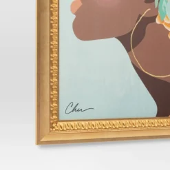 24" X 30" Floral Dream By Nikki Chu Vintage Canvas Board Gold - Threshold™ -Threshold Décor Deals Store GUEST 5a042000 aaac 4e72 a3dc a07d331687a2