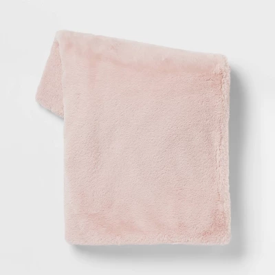 Faux Rabbit Fur Throw Blanket - Threshold™ 8 Faux Rabbit Fur Throw Blanket - Threshold™ - Image 8