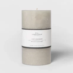 Pillar Cozy Cashmere Candle Gray - Threshold™ 9 Pillar Cozy Cashmere Candle Gray - Threshold™ -Threshold Décor Deals Store GUEST 6771ee8b b20e 4eed b029 2ff400941a82