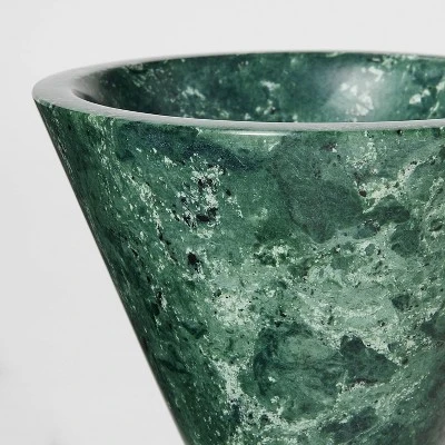 Marble Bowl Green - Threshold™ Designed With Studio McGee 2 Marble Bowl Green - Threshold™ Designed With Studio McGee - Image 2