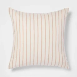 Oversized Cotton Striped Square Throw Pillow - Threshold™ -Threshold Décor Deals Store GUEST 77e1905c c1c4 4526 a8d1 31176f98a870