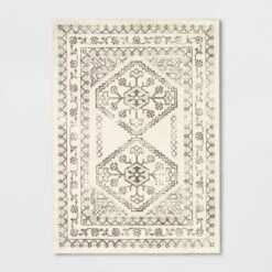 Distressed Persian Accent Rug Cream - Threshold™ -Threshold Décor Deals Store GUEST 7a88dcbc 8ae5 4835 ab6c 27654fa3e0c1