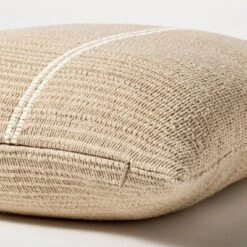 Oversize Embroidered Striped Throw Pillow Cream - Threshold™ Designed With Studio McGee -Threshold Décor Deals Store GUEST 7dd145f8 7ecb 4861 8dbf 249739ba392d