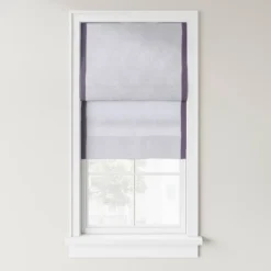 1pc Light Filtering Cordless Linen Blend Roman Window Shade Gray - Threshold™ -Threshold Décor Deals Store GUEST 7ef26069 79ec 42d1 b7aa 5f41e81b7ebd