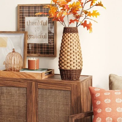 16" X 20" Thankful & Grateful Framed Under Plexi - Threshold™ 1 16" X 20" Thankful & Grateful Framed Under Plexi - Threshold™