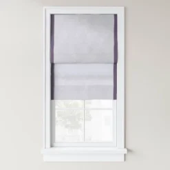 1pc Light Filtering Cordless Linen Blend Roman Window Shade Gray - Threshold™ -Threshold Décor Deals Store GUEST 84bd64eb 6899 4035 99db 13de0f77eb71