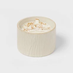 Textured Straight Side Ceramic Vanilla Pumpkin Candle White - Threshold™ 11 Textured Straight Side Ceramic Vanilla Pumpkin Candle White - Threshold™ -Threshold Décor Deals Store GUEST 8674ac69 18eb 4b1b b70c 044015f5edd1
