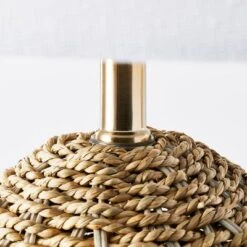 Large Seagrass Table Lamp (Includes LED Light Bulb) Natural - Threshold™ Designed With Studio McGee -Threshold Décor Deals Store GUEST 8910b0d9 dd14 4b6d 9a8c 4dbdb1950677