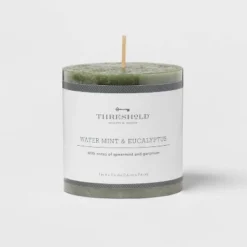 Pillar Candle Water Mint & Eucalyptus Green - Threshold™ 8 Pillar Candle Water Mint & Eucalyptus Green - Threshold™ -Threshold Décor Deals Store GUEST 8b43be9b f4ec 4c35 b3ce 982c31b51eaa