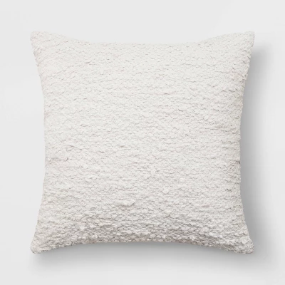 Woven Cotton Textured Square Throw Pillow - Threshold™ 5 Woven Cotton Textured Square Throw Pillow - Threshold™ - Image 5