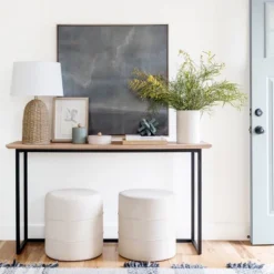 Laurelhurst Indoor/Outdoor Plaid Rug Black/White - Threshold™ Designed With Studio McGee -Threshold Décor Deals Store GUEST 8f524f1b 9261 45dd 995b 3871a73c6e14 1