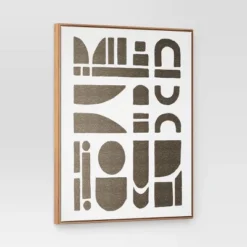 (Set Of 2) 24" X 30" Morphology Framed Wall Canvases Gold - Threshold™ 8 (Set Of 2) 24" X 30" Morphology Framed Wall Canvases Gold - Threshold™ -Threshold Décor Deals Store GUEST 9122b028 ee01 4ad6 87fa 36d818658b7f