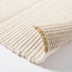 7'x10' Marina Striped Wool/Cotton Area Rug Cream - Threshold™ Designed With Studio McGee 5 7'x10' Marina Striped Wool/Cotton Area Rug Cream - Threshold™ Designed With Studio McGee -Threshold Décor Deals Store GUEST 91738a77 26a3 4739 9e5e 00d1da6a1e3d
