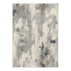 Watercolor Area Rug Gray - Threshold™ -Threshold Décor Deals Store GUEST 91798b8f 5d62 4e4b 87f7 d97932dacaa3